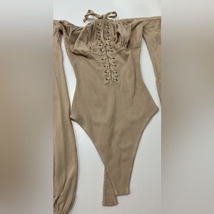 Long sleeve bodysuit-